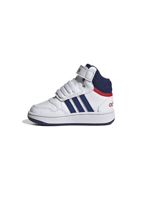 SCARPE HOOPS MID 3.0 BIANCO BLU INFANT ADIDAS CORE | Sneakers | GZ9650-